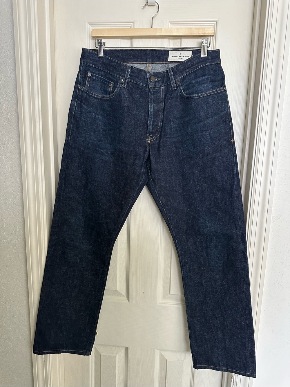 Imogene and Willie Barton Slim Indigo Jeans